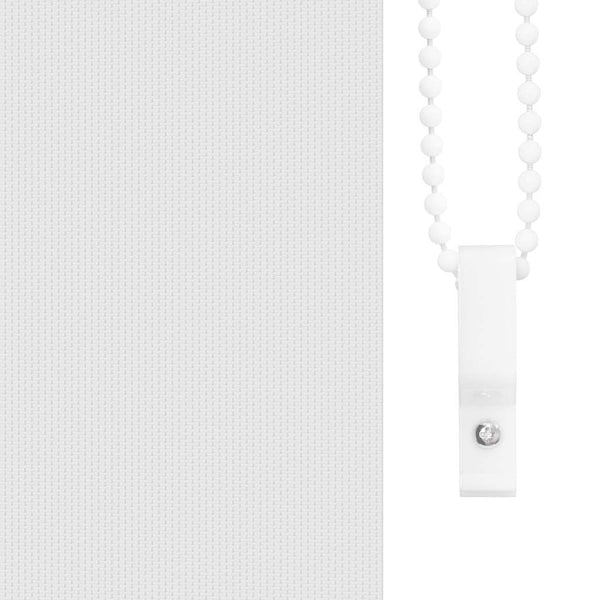 Verdunkelungsrollo Weiß 160x130cm