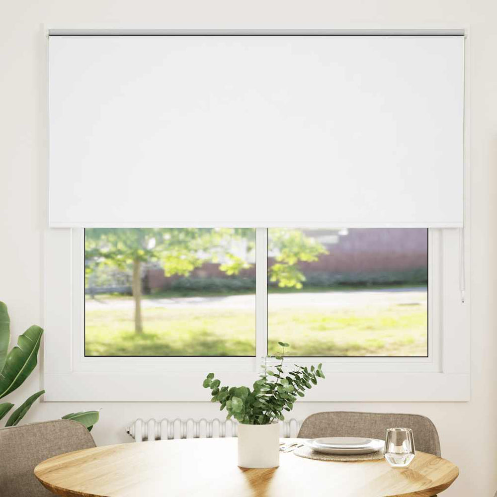 vidaXL Store occultant blanc 165x150cm largeur du tissu 161,6cm Polyester