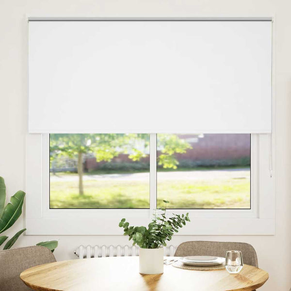 Verdunkelungsrollo Weiß 160x175 cm