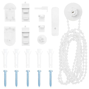 Verdunkelungsrollo Weiß 160x175 cm
