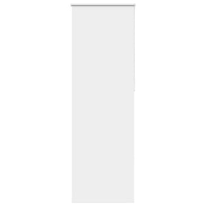 Weißes Verdunkelungsrollo 65x210 cm