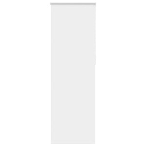 Verdunkelungsrollo Weiß 80x210cm