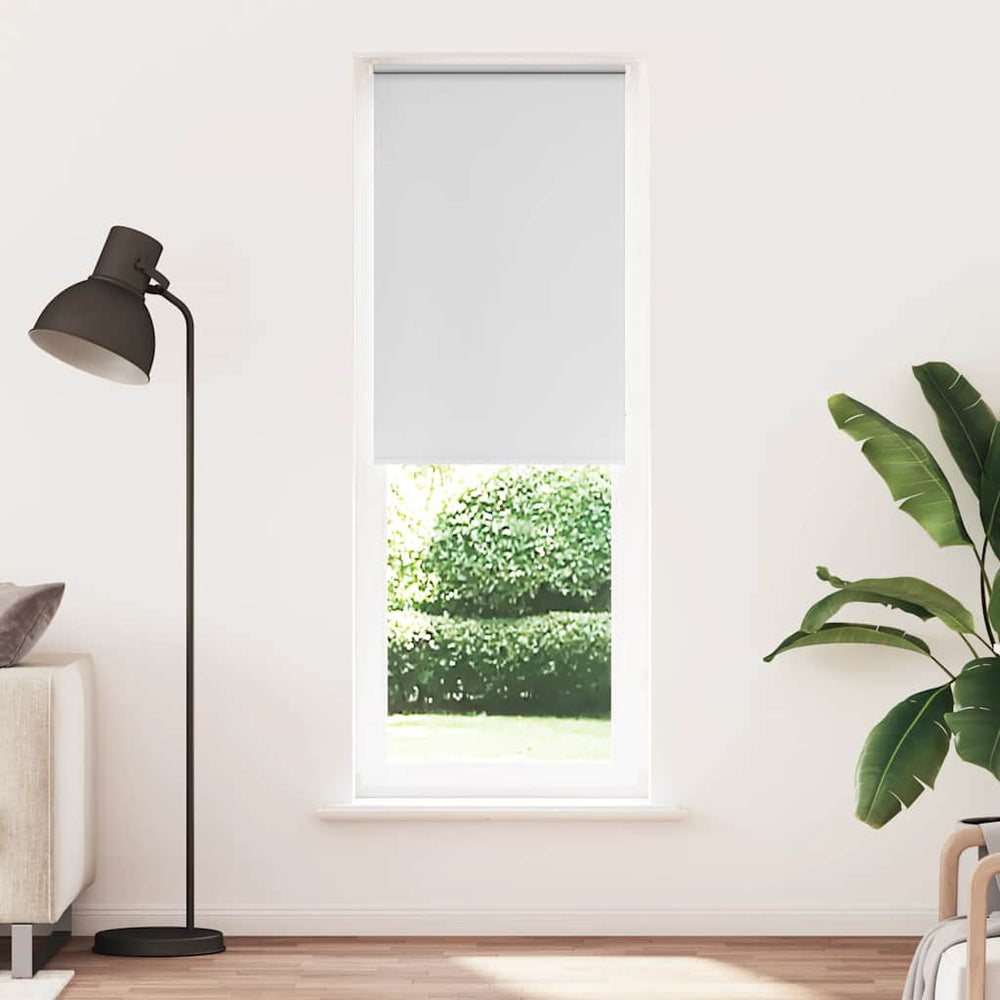 vidaXL Store occultant blanc 80x210 cm Largeur du tissu 75,7 cm Polyester