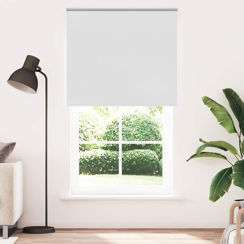 vidaXL Store occultant blanc 130x210 cm Largeur du tissu 126,6 cm
