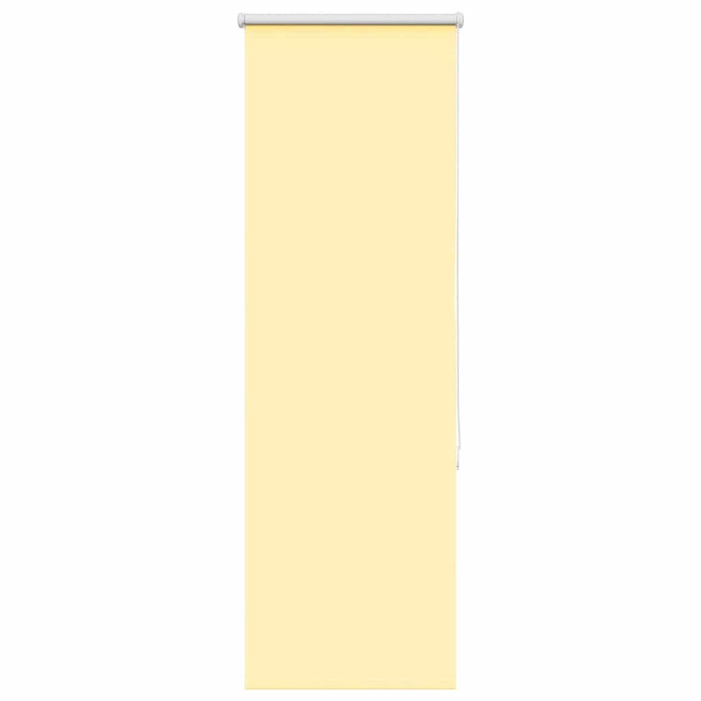 vidaXL Store occultant jaune 40x130 cm Largeur du tissu 35,7 cm Polyester