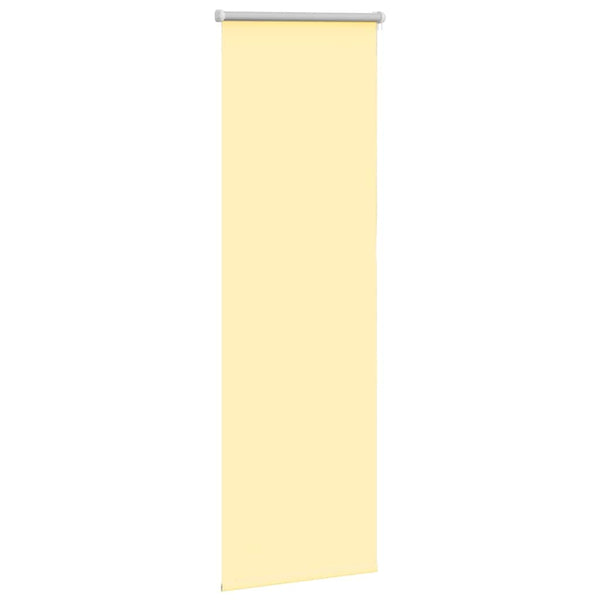 Gelbes Verdunkelungsrollo 40x130 cm