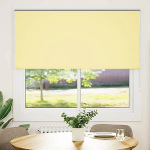 Gelbes Verdunkelungsrollo 150x130 cm