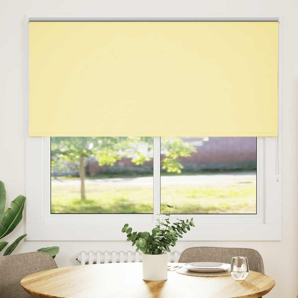 Gelbes Verdunkelungsrollo 155x130cm