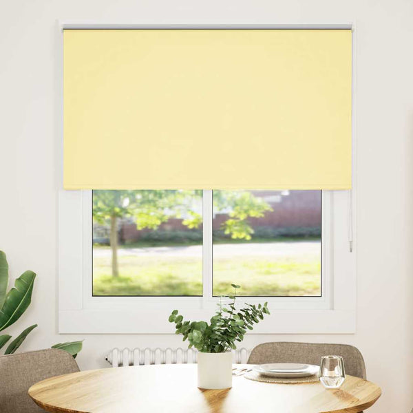 Gelbes Verdunkelungsrollo 140x150cm