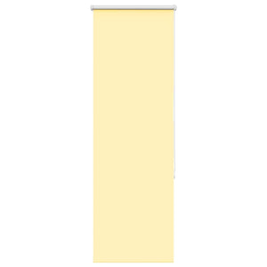 Gelbes Verdunkelungsrollo 40x175 cm