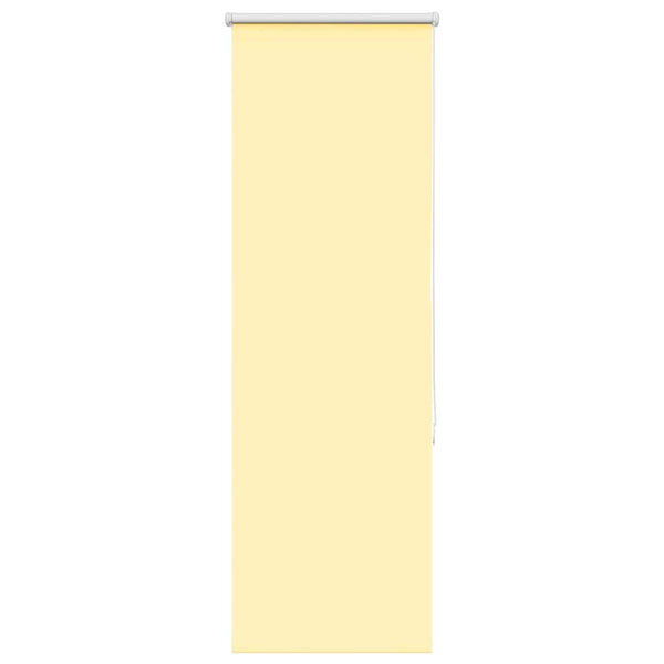 Gelbes Verdunkelungsrollo 40x175 cm