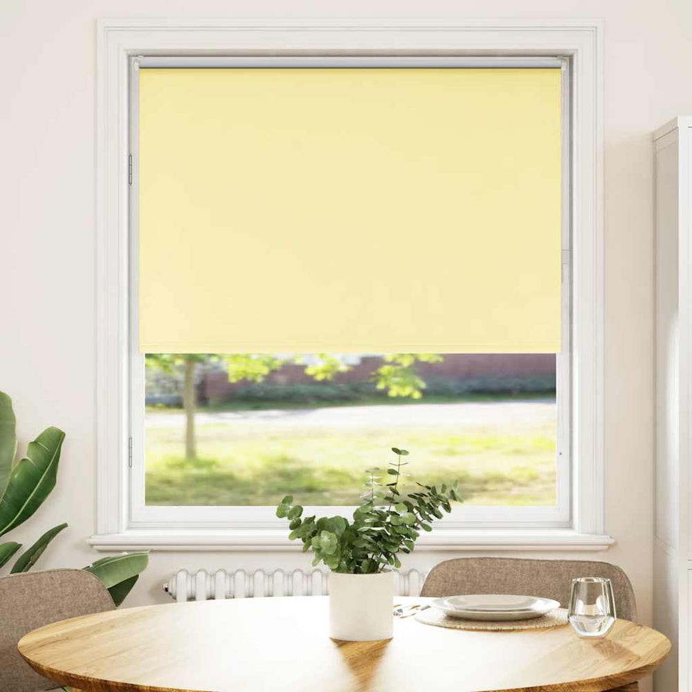 vidaXL Store occultant Jaune 100x175cm Largeur du tissu 95,7 cm Polyester