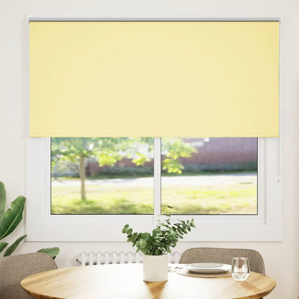 Gelbes Verdunkelungsrollo 145x175cm