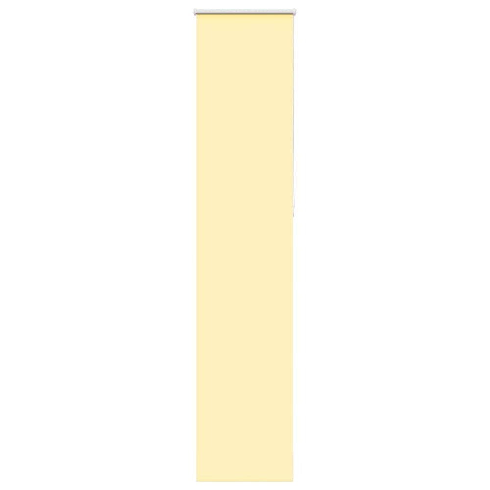 vidaXL Store occultant jaune 50x210 cm Largeur du tissu 45,7 cm Polyester
