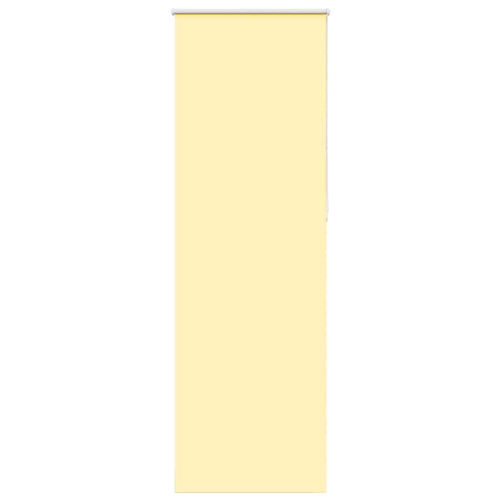 Gelbes Verdunkelungsrollo 75x210 cm