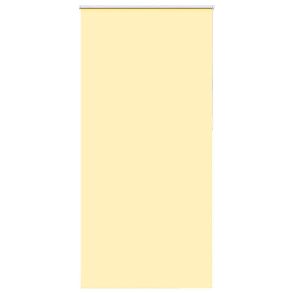 vidaXL Store occultant jaune 95x210 cm Largeur du tissu 90,7 cm Polyester