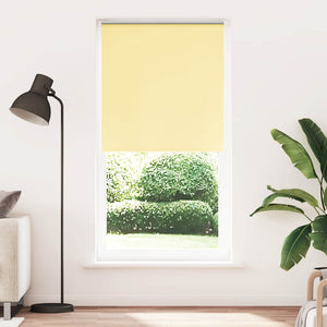 Gelbes Verdunkelungsrollo 100x210 cm