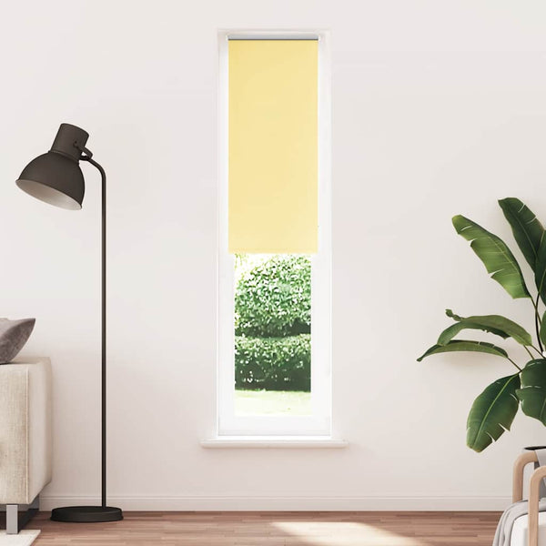 Gelbes Verdunkelungsrollo 40x230 cm