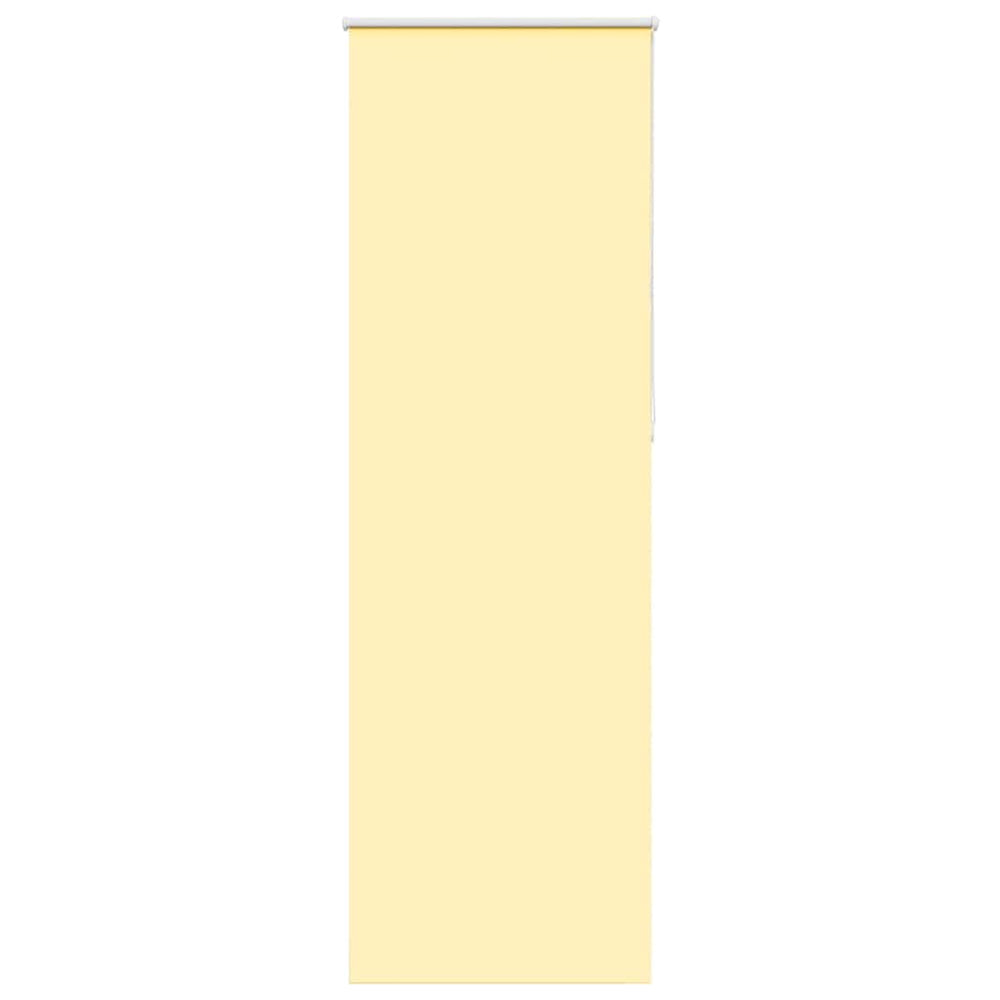 vidaXL Store occultant jaune 85x230 cm Largeur du tissu 80,7 cm Polyester