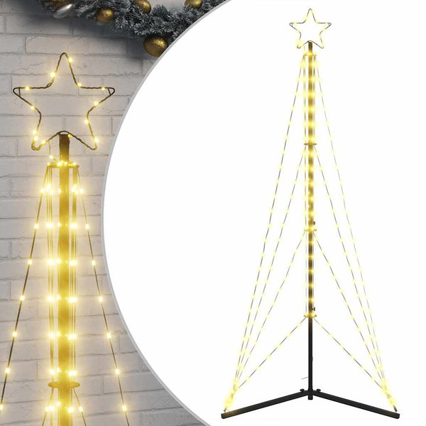 LED Weihnachtsbaum Warmweiß 182 cm