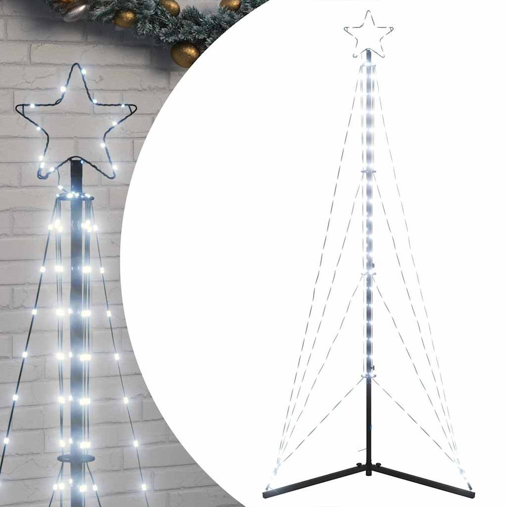 LED Weihnachtsbaum Kaltweiß 182cm