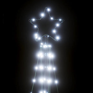 LED Weihnachtsbaum Kaltweiß 182cm