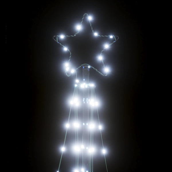 LED Weihnachtsbaum Kaltweiß 182cm
