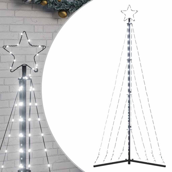 LED Weihnachtsbaum Kaltweiß 182cm