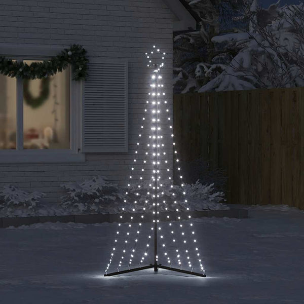 LED Weihnachtsbaum Kaltweiß 182cm