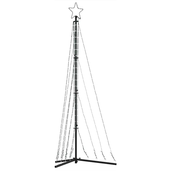 LED Weihnachtsbaum Kaltweiß 182cm