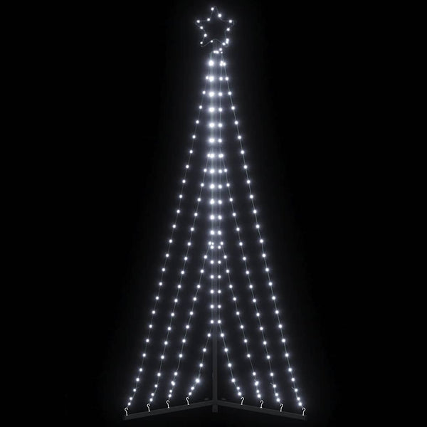 LED Weihnachtsbaum Kaltweiß 182cm