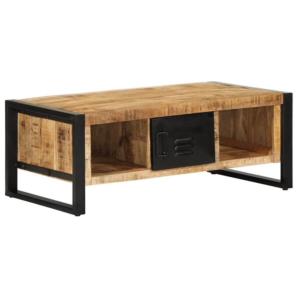 Couchtisch Mango Massivholz 90x50 cm