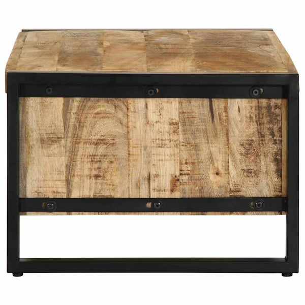 Couchtisch Mango Massivholz 90x50 cm