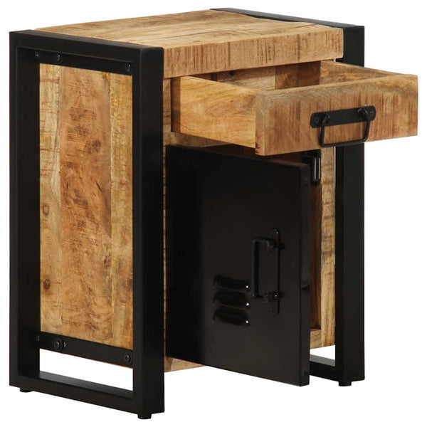 Nachttisch Mango Massivholz 40x30x50 cm