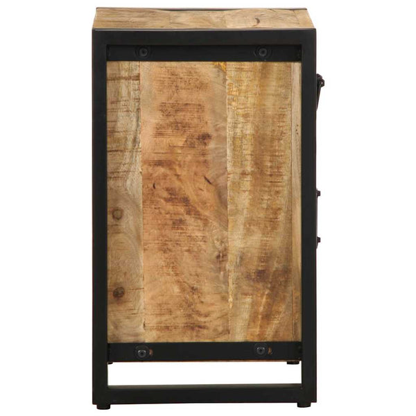 Nachttisch Mango Massivholz 40x30x50 cm