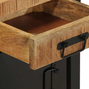 Nachttisch Mango Massivholz 40x30x50 cm