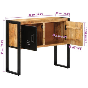 Konsolentisch Mango Massivholz 90cm