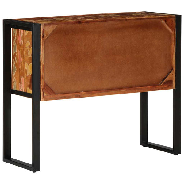 Mehrfarbiger Konsolentisch Altholz 90cm
