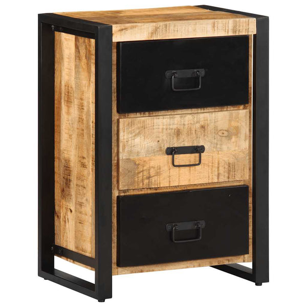 Schubladenschrank Mango Massivholz 50x35x70 cm