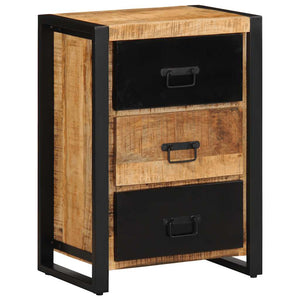 Schubladenschrank Mango Massivholz 50x35x70 cm