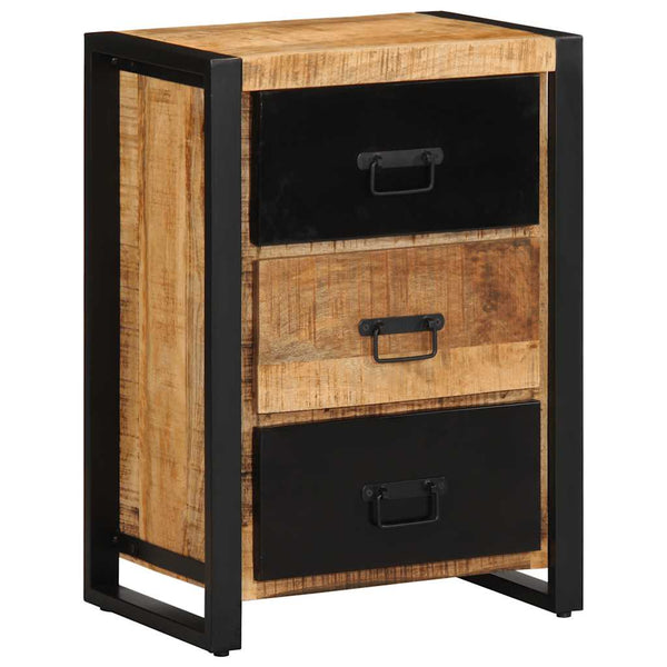 Schubladenschrank Mango Massivholz 50x35x70 cm