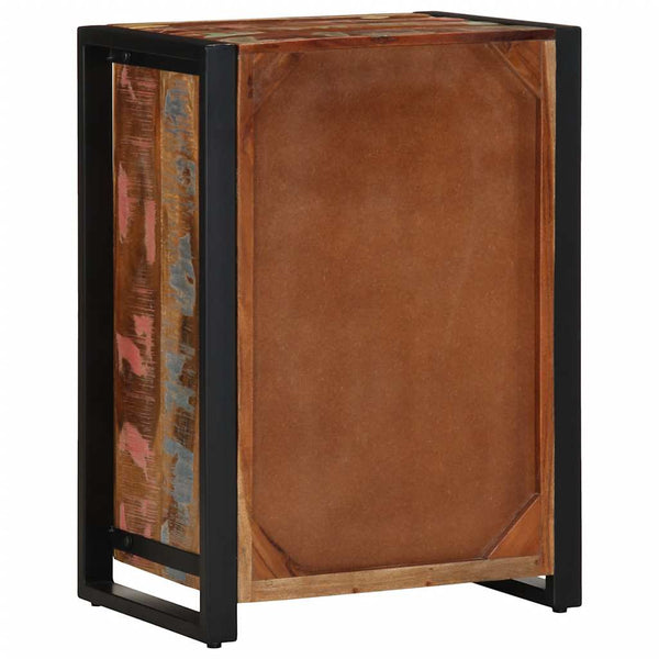 Mehrfarbiger Schubladenschrank Altholz 50x70 cm