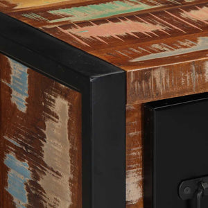 vidaXL Buffet 50x35x70 cm bois de récupération massif