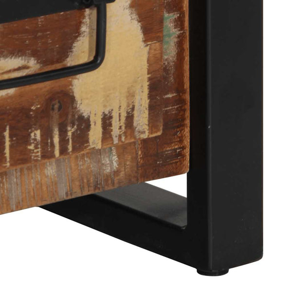 vidaXL Buffet 50x35x70 cm bois de récupération massif