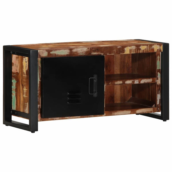 TV-Schrank Altholz Massivholz 80x30x40 cm