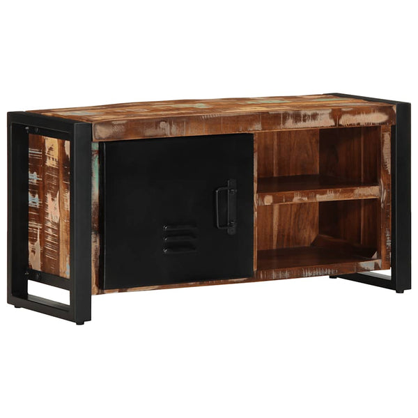 TV-Schrank Altholz Massivholz 80x30x40 cm