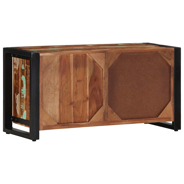 TV-Schrank Altholz Massivholz 80x30x40 cm