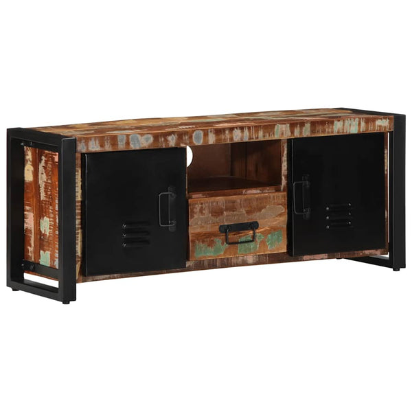 TV-Schrank Altholz Massiv 100 cm