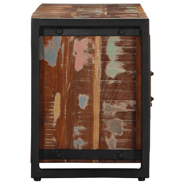TV-Schrank Altholz Massiv 100 cm