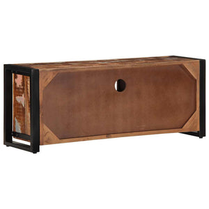 TV-Schrank Altholz Massiv 100 cm